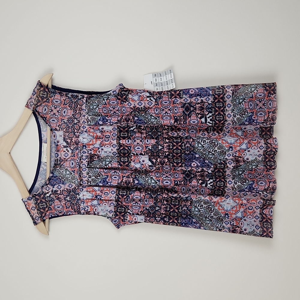 Bobbie Brooks Sheer Yoke Top